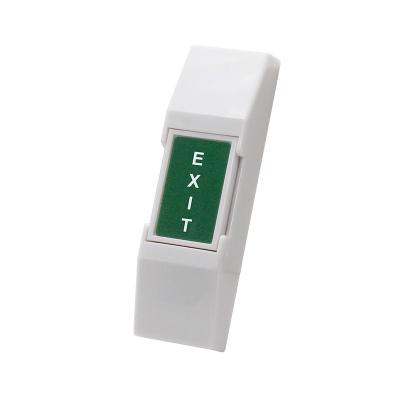 China High quality anti-high-temperature PVC plastic most size plastic secu camel surface mount cost-effective escape door release mini plastic press to exit button with backbox for sale