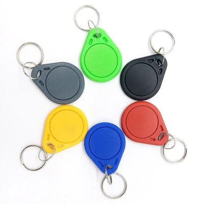 China Waterproof / Waterproof RFID Tag 13.56MHz NFC Tags Rewritable Keyfob Proximity RFID Card Key Fobs For Access Control for sale