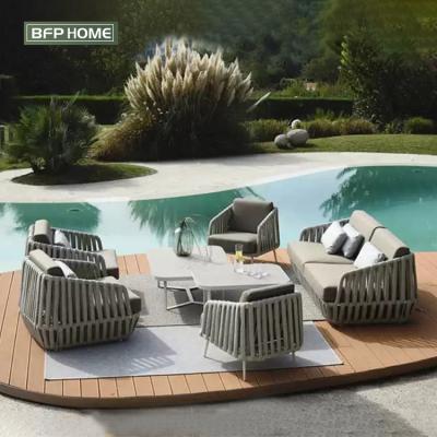 중국 BFP Factory Price One Stop Modern High End Leisure Buy Modern Sectional Outdoor Furniture Sofa Bed Chair Garden Sets 판매용