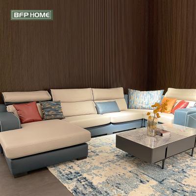 China Sofa Corner Living Room Furniture (Others) BFP Modern Style Home Adjustable Fabric Large Tech Fabric Corner Sofas For Home for sale