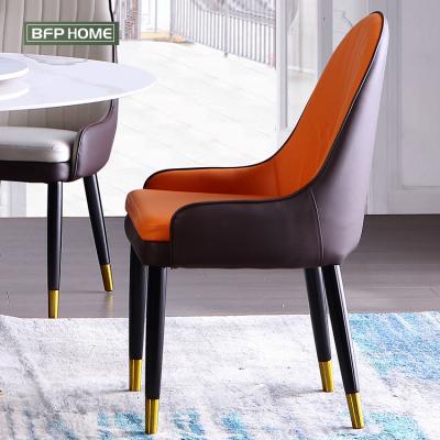 China BFP Adjustable Home Style Modern Home Furniture Modern Leather Dining Chairs (Others) en venta