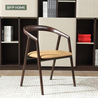 Cina Home Office Extendable Furniture BFP Solid Wood Work Study Writing Chair Italian Modern Style Computer Chair in vendita