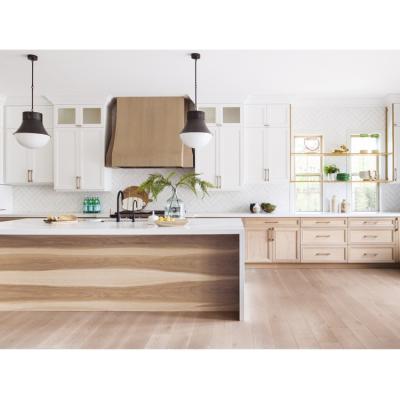 China Modern Custom Design Solid Wood Modern Kitchen Furniture Oak Kitchen Sideboards With Island for sale