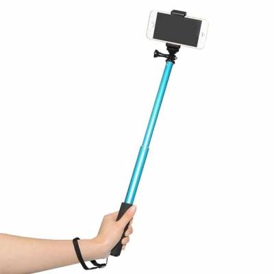 China Portable Selfie Stick Handheld Stabilizer Rod Motion Camera Foldable Shockproof Extended Telescopic Stabilizer for sale