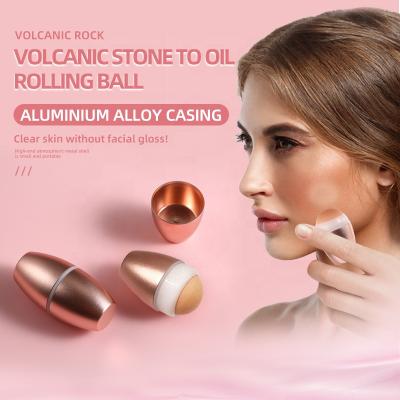 China Wholesale Volcanic Blood Vessel Removal Stone Beads Set Tool Volcanic Stone Volcanic Oil Skin Care Roller Control Volcano Absorbing Roller for sale