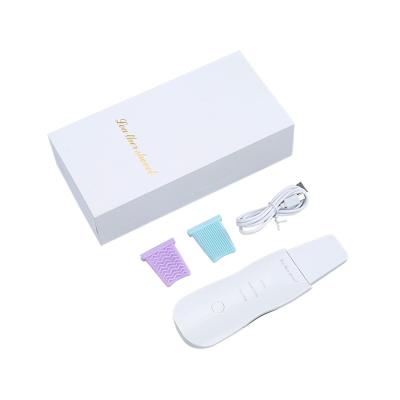 China OEM Cheap Deep Cleansing Face Deep Cleansing Lifting Remove Dirt Blackhead Ultrasonic Ion Face Skin Scrubber High Quality For Woman for sale