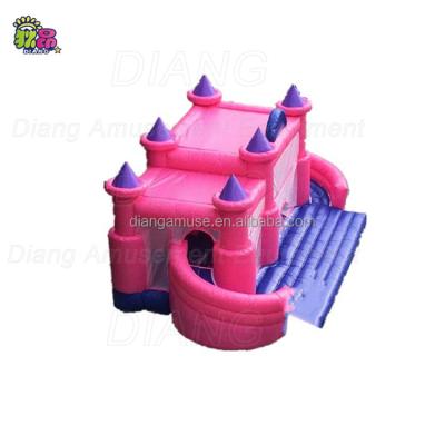 China Hot Sale Factory Direct PVC Pencil Pirates Giant Inflatable Bouncer Castle Slide for sale