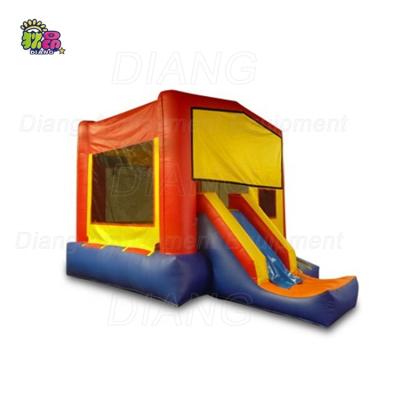 China PVC OEM Factory Pirate Size Big Boune China Inflatable Combo Slide With Jumping Castle for sale