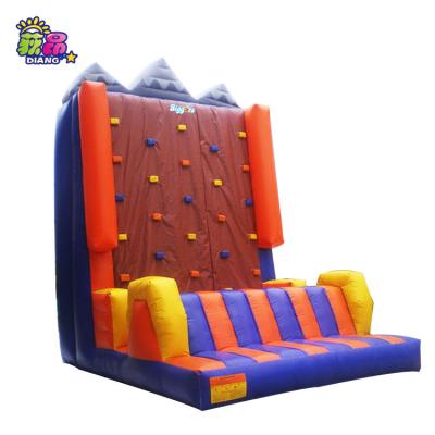 China High Quality PVC Hop Hop Up Climb Wall Inflatable Climbing Wall Sports Game Large Inflatable Climbing Game For Sale Factory Direct Sales for sale