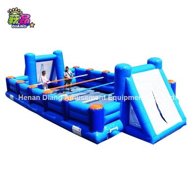 China Super Luxury Adult And Children PVC 40' x 20' Inflatable Human Football Table Factory Direct Sales for sale