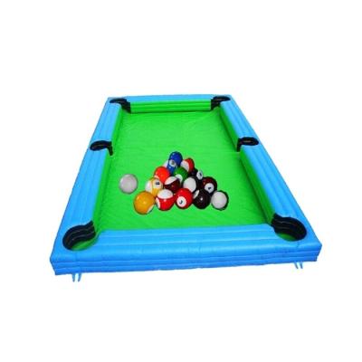 China PVC Factory Price Star Billiard Table Wholesale Inflatable Snooker Pool Table for sale