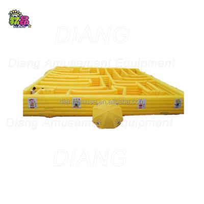 China Wholesale Inflatable PVC Maze For Kids Inflatable Obstacle Labyrinth for sale