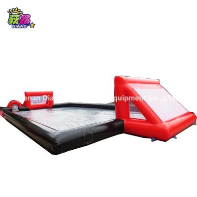 China PVC factory direct sales inflatable soccer field 3 in 1 factory direct sales for sale