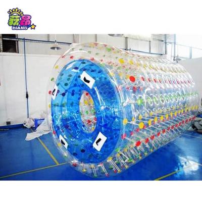 China Sports Toy Factory Direct Sales Water Roller Good Quality Price, Water Roller Coaster Ride, Inflatable Water Roller for sale