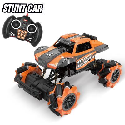 China Hot Selling RC Model Amazon Toy Car Drift Stunt Car 2.4G Side Remote Control Electric Light Four-Wheel Drive Riding Off-Road Vehicle for sale