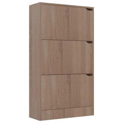 China DECOHOME Expandable Modern Wooden Interior Hallway Furniture Storage Shoes Cabinet Rack Shoe Store Wholesale Cabinet for sale