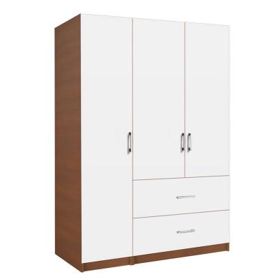 China Hot Sale Indoor Wooden Home Furniture Storage Clothes Wardrobe (Other) Adjustable for sale