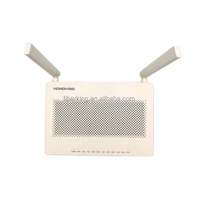 China FTTH HK668 2.4g/5g FTTH wifi ONU AC1200mb dual band ONU AC1200 GPON ONU 4GE 2usb 1POT for sale