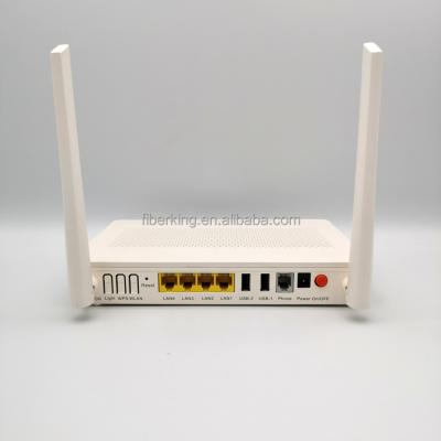 China DC 12V FTTH Wifi Onu 2.4g 5g Dual Band AC Wifi Gpon Onu FTTH HK668 2.4g 5g Xpon Onu for sale