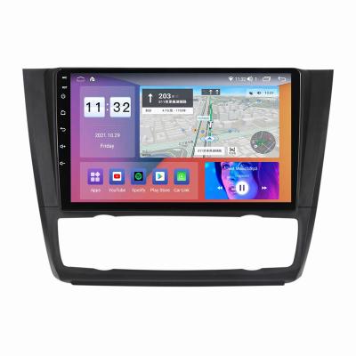 China GPS Suitable for BMW 1 Series E81 high-definition car mounted Android large screen navigator reverse image wireless carplay for sale