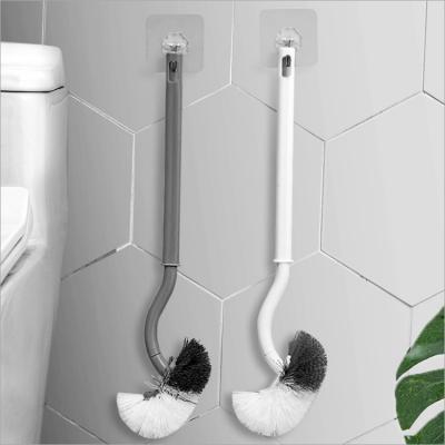 China Sustainable Hot Sale Wall Mounted Single Bathroom Accessories Toilet Cleaning Brush for sale