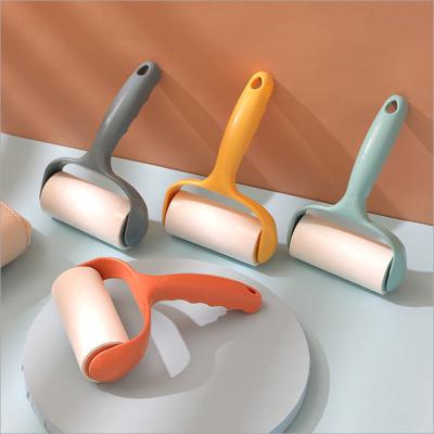 China 2021 Manual Tearable Type Home Roller Coat Sticking Device 2021 Fiber Cleaning Roller Roll Sticky Cloth Brush for sale