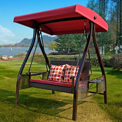 China OEM Flexible Waterproof 3 Seater Convertible Outdoor Swing Canopy Hammock for sale