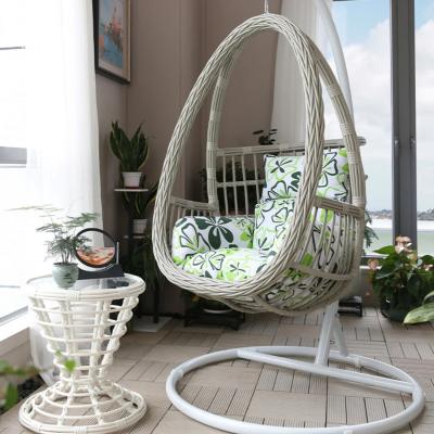 China Polyester Outdoor Single Seat Swing Chair OEM Logo Acceptable for sale