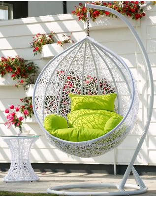 China Hanging Basket Rattan Swing Chair for sale