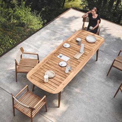 China Minimalism Teak Picnic Table And Chairs Teak Wood Bistro Set for sale