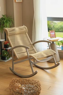 China Rattan / Wicker Leisure Outdoor Rocking Chair Aluminum for sale