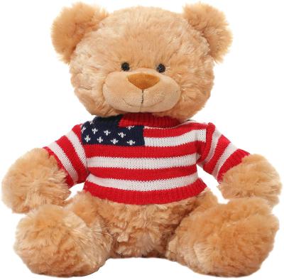 China New 30CM Plush Doll Plush Toy Bear Plush Toy Bear Sweater 30cm Cute Teddy Bear Sweater for sale