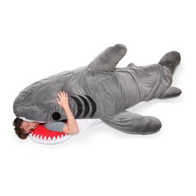 China Promotional Plush Shark Stuffed Plush Sleeping Bag Plush Toys for sale