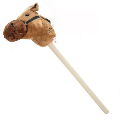 China Upside Down Promotional Stick Horse Plush Toys for sale