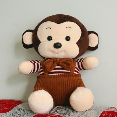 China Promotional Standard Custom Monkey Doll Stuffed Plush Toy Monkey for sale