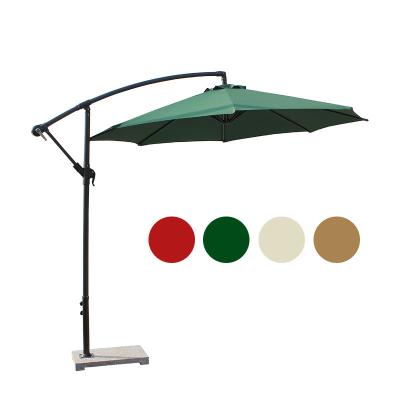 China Modern Roman Outdoor Large Umbrella Beach Restaurant Parasol Umbrella Sun Shelter for sale