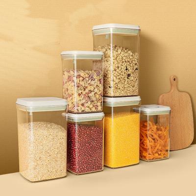 China Freshness Preservation Snack Nut Storage Box Kitchen Assorted Grain Storage Box Food Dry Goods Flour Sealed Jar for sale