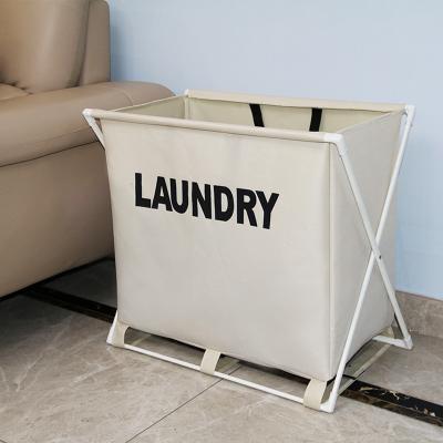 China Minimalism Home Modern Large Capacity Foldable Dirty Laundry Hamper With Toys Debris Clothes Laundry Basket Household Storage Dirty Hamper for sale