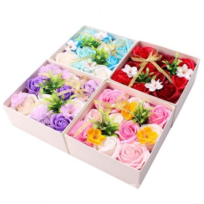 China Custom or Standard Manufacturer Factory PE Foam Flower Box Soap Flower for sale