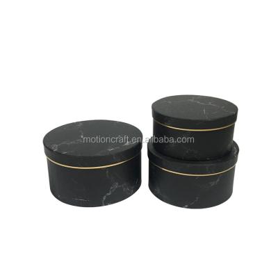 China Other gift wholesale round flower box/round flower box 3boxes/set for sale