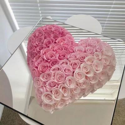 China Trending preserved roe+acrylic box 2021 products china wholesale preserved rose dome for sale