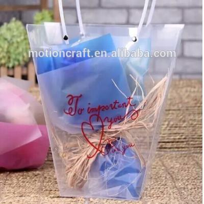 China Other New Arrival Transparent PVC Flower Plastic Bag for sale