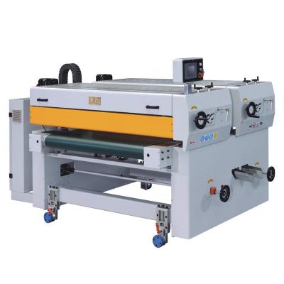 China Factory Richfruits Putty Machine Plus Automatic Single Roller Full Precision Roller Coating Machine Roller Coating Machine For UV Painting for sale