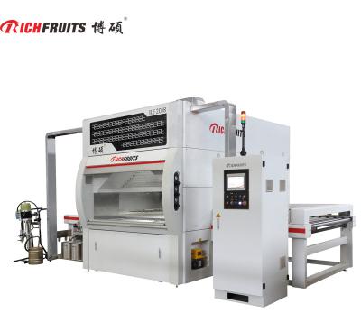 China Richfruits factory 1300mm automatic dry two arms conveyor belt spraying machine customizable other woodworking machinery for sale