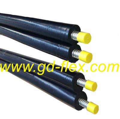 China DN12 / DN16 / DN20 / DN25 Solar Thermal Flexible Solar Water Heater Pre Insulated Steel Pipe for sale