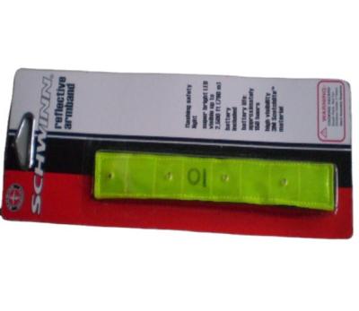 China High Visibility PVC Reflective Arm Band for sale