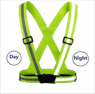 China EN471 High Visibility Elastic Reflective Safety Vest for sale