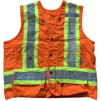 China 100%Polyester Mesh High Visibility Protiction Vest for sale