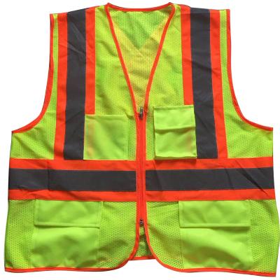 China MESH CLOTH high visibility safety vest for sale