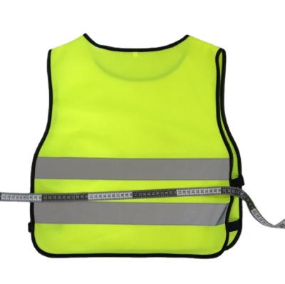 China 100%polyester full knit fabric hi viz reflective protection children safety vest for sale